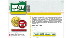 Desktop Screenshot of dmvexam.com